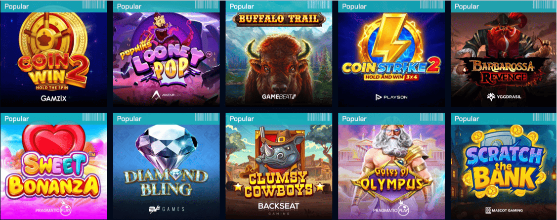 Slots Justbit Casino